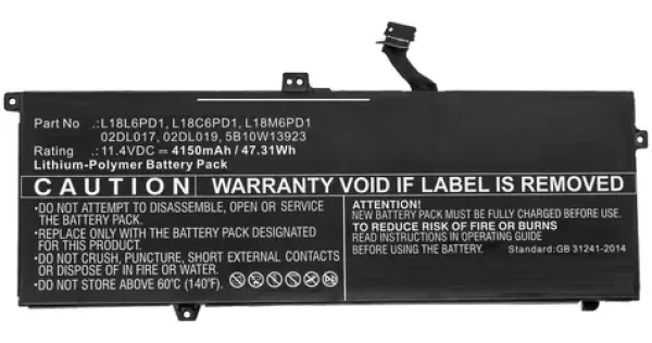 CoreParts Baterie pro notebook Lenovo ThinkPad X390 černá / Baterie pro notebook (MBXLE-BA0281)