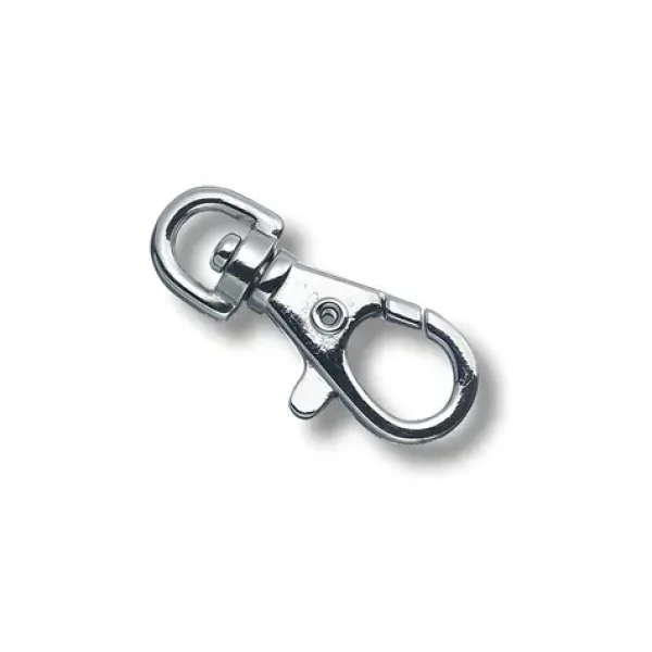 EUROSUPPLIES Šňůrka ROSE černá / S karabinou / Délka 900 mm / Šířka 12 mm