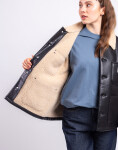 Carhartt WIP W' Shepton OG Michigan Coat Black/Natural M