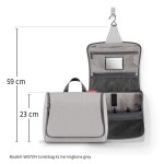 Toaletní taštička Reisenthel Toiletbag XL Bouclé black