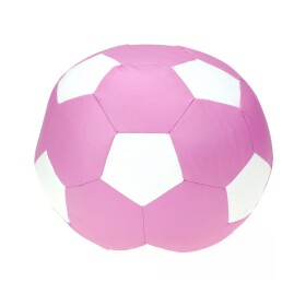 FRONTI Sedací vak - míč 110 cm - vřesová + bílá