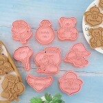 Dortisimo Plastové vypichovače Valentýn (8 ks)