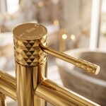 REA - Volně stojící baterie Lungo Diamond Gold REA-B2249