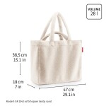 Taška přes rameno Reisenthel Softshopper Leo fake fur