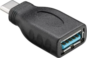 PremiumCord adaptér USB-C - USB-A Female černá / Adaptér / OTG / USB 3.1 / 5 Gbps (kur31-11)