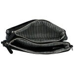 Stylová malá crossbody kabelka Perlla new, černá