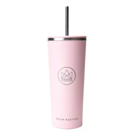 Neon Kactus Designový nerez pohár 710 ml růžová / 0.71 L / nerez / doprodej (IC2409)