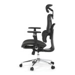 Kancelářská židle, synchronní mechanismus, černá síťovina, KA-B2363 BK