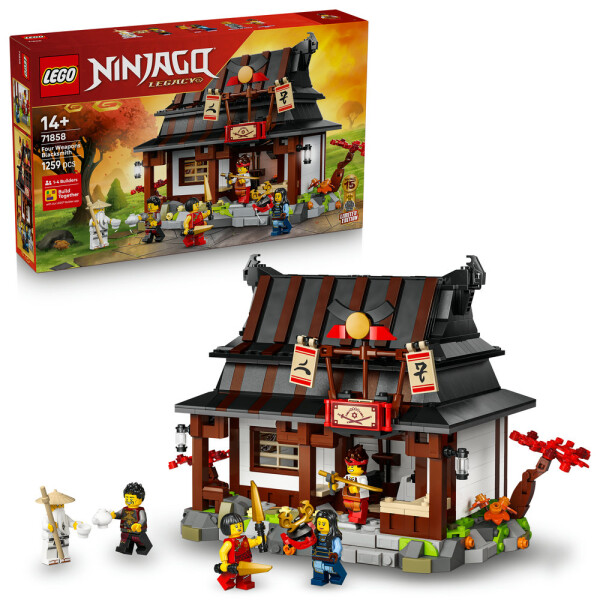 LEGO LEGO® NINJAGO® 71858 Kovárna Čtyři zbraně: 15 let NINJAGO