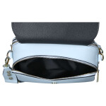 Moderní dámská koženková crossbody kabelka LB Eva, modrá