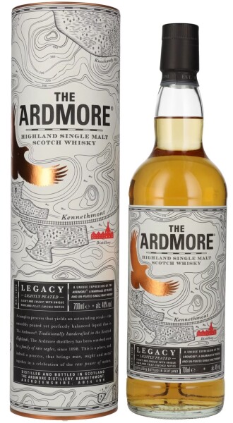 The Ardmore LEGACY Highland Single Malt Scotch Whisky 40% 0,7 l (tuba)