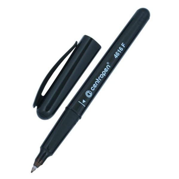 Liner Centropen 4616 na CD, DVD, BD disky, 0,6mm - černý