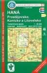 Haná Prostějovsko, Konicko /KČT 51 1:50T Turistická mapa