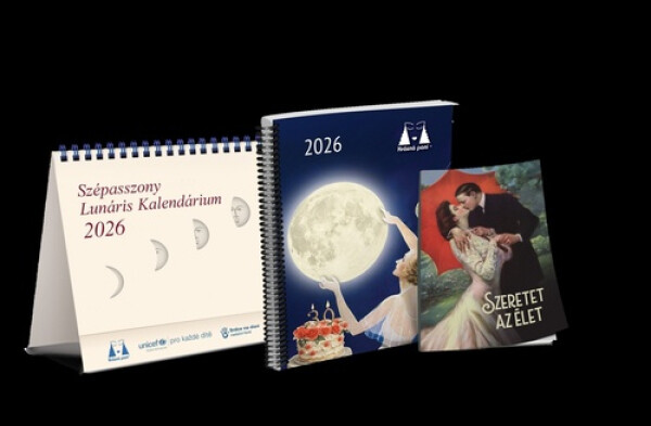 Lunárny kalendár Krásnej panej 2026 maď.