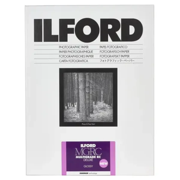 Ilford MG RC DL 1M / 100 listů / 10 x 15 cm / černobílý fotografický papír / lesklý (HAR1179804)