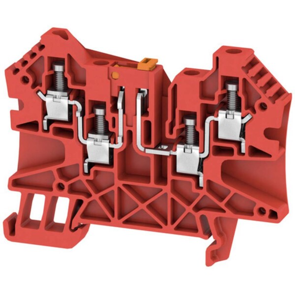 Weidmüller 1361900000 řadová svorka 6 mm šroubovací červená 50 ks