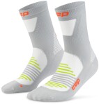 CEP pánské běžecké kompresní vysoké ponožky ULTRALIGHT PRO - grey Velikost: III (Vel. chodidla 39-42)