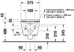 Bidetovací WC komplet - Duravit SensoWash D-Neo 654000012004300 DU 654000012004300