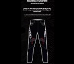 Džíny na moto Xrc Cropped jeans men blue - 30 / modrá