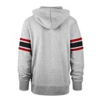 47 Brand Pánská mikina Chicago Blackhawks NHL Double Block ’47 Sleeve Stripe Hood Velikost: XS