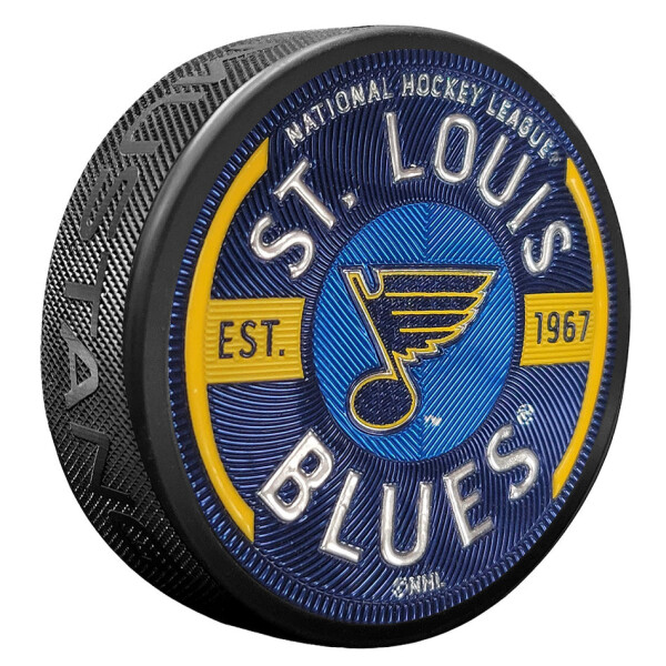 Mustang Puk St. Louis Blues NHL Gear Puck Design Trimflexx