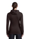 ICEBREAKER Wmns Merino 260 Quantum IV LS Zip Hood, Bittersweet velikost: M