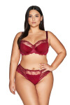 Kalhotky Ava 1030 Ruby S-3XL rubín M