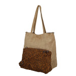 Elegantní dámská shopper taška 2v1 Rimela, béžová