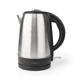 Nedis KAWK340EAL černo-stříbrná / Rychlovarná konvice / 2200 W / 1.7 l (KAWK340EAL)