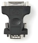 Nedis Adaptér VGA (M) - DVI-I 24+5 (F) černá / Adaptér / poniklovaný (CCGP32901BK)