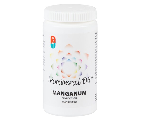 Biomineral D6 MANGANUM tkáňové soli 180 tablet