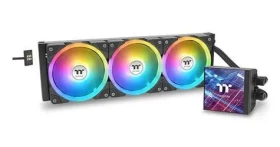 Thermaltake MAGFloe 360 Ultra ARGB černá / AIO vodní chladič CPU / 3x 120mm / 2000 RPM / 30.6 dB / 57.11 CFM (CL-W432-PL12SW-A)