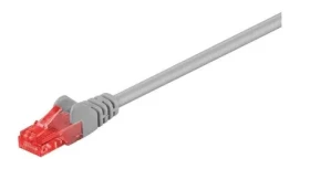 MicroConnect CAT6 U/UTP VALUEPACK 15m šedá / PVC / 5ks (V-UTP615VP)