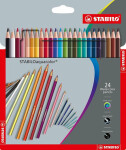 STABILO Aquacolor pastelky 24ks (135253)