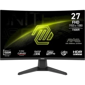27" MSI MAG 276CF E20 černá / FHD / 1920 x 1080 / VA / 16:9 / 0.5ms / 3000:1 / HDMI+DP / VESA (4711377286671)