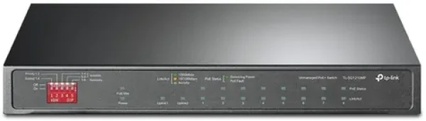 TP-LINK TL-SG1210MP / 10-port Switch / 9-Port Gigabit PoE+ / 1 Gigabit RJ45-SFP (TL-SG1210MP)