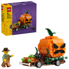 LEGO® 40822 Pick-up s halloweenskými dýněmi