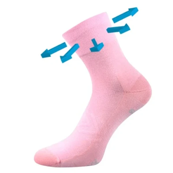 VOXX Ponožky sportovní bambusové BAERON růžové 35-38 116371