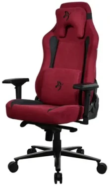 AROZZI VERNAZZA Supersoft Bordeaux / Herní židle / látkové čalounění / vínová / nosnost 145kg (VERNAZZA-SPSF-BDX)
