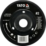 YATO Rotační rašple úhlová 125 mm jemná typ 2 / Rašple / Upínací otvor 22,2 mm / Max. 13000 min-1 (YT-59169)