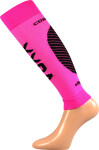 VOXX® kompresní návlek Protect lýtko neon růžová pár