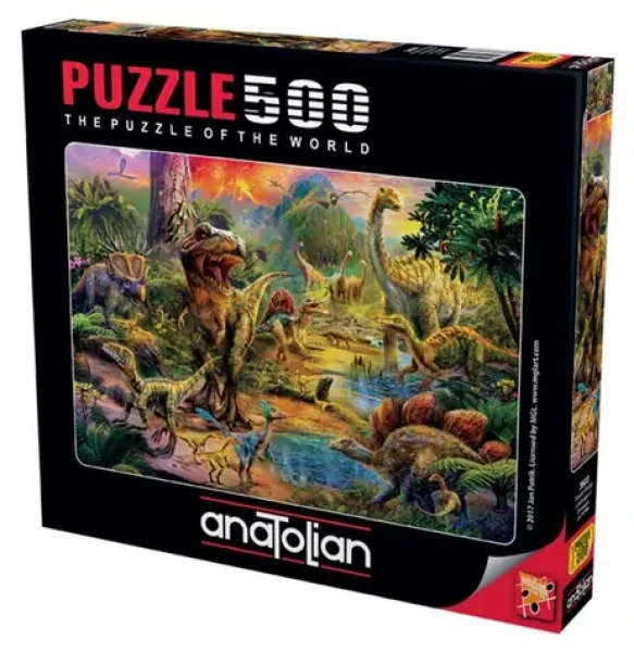 ANATOLIAN Puzzle Království dinosaurů
