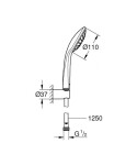 GROHE - Euphoria Sprchová souprava, chrom 27354000