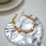 ELENYS Passion – pozlacený náramek 18K žluté zlato Délka náramku: 18+3 cm / max. 21 cm