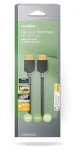 Nedis antracitová / Kabel HDMI / 4K 60Hz / 18 Gbps / ARC / Ethernet / 2 m (CVBW34000AT20)