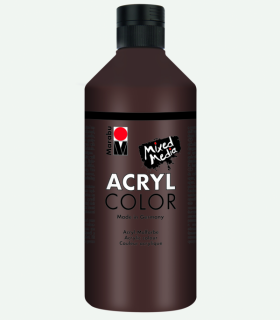 Akrylová barva Marabu Acryl Color 500 ml - hnědá středně 040