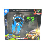 Mamido Auto na dálkové ovládání RC Racing Mania 1:18 se světelnými efekty modré