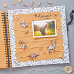 Docraft Album na scrapbook 30,5x30,5 cm 40 listů kraft