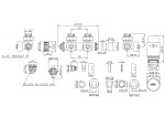 INVENA Termostatická sada ventilů typ DUOPLEX pro středové připojení na měděné nebo alupex trubky, barva: bílá CZ-89-015-S