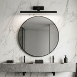 Koupelnové nástěnné LED svítidlo SWE011-1W 58cm BLACK OSW-20110